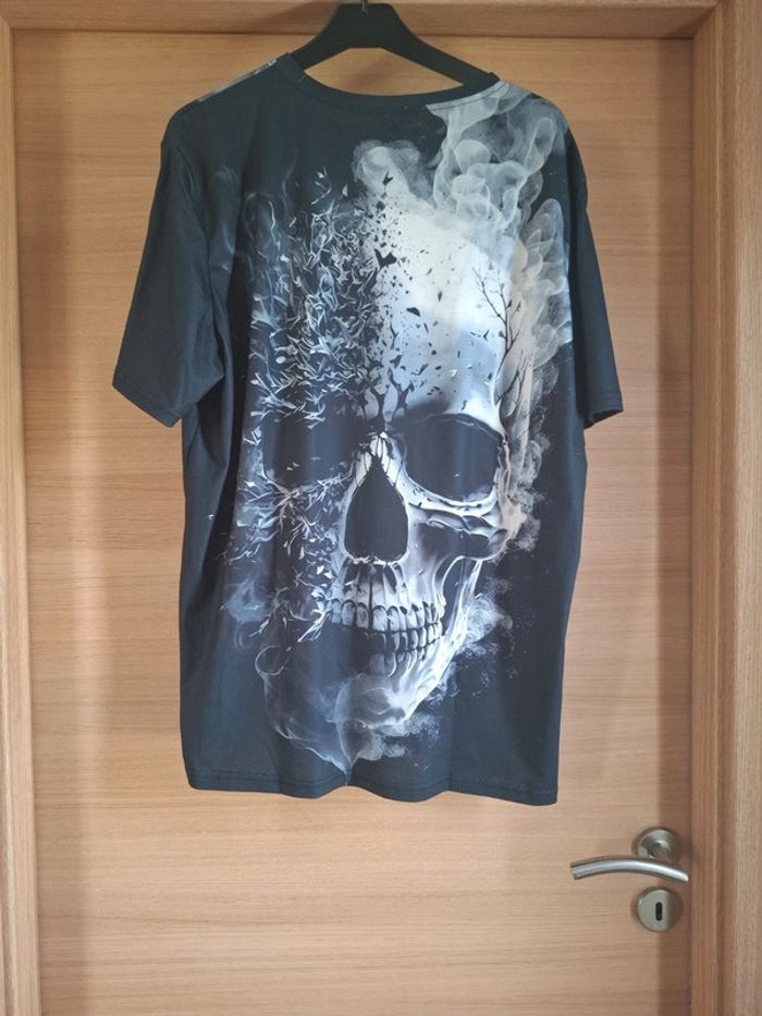 Tee tête de mort XXL - photo numéro 4
