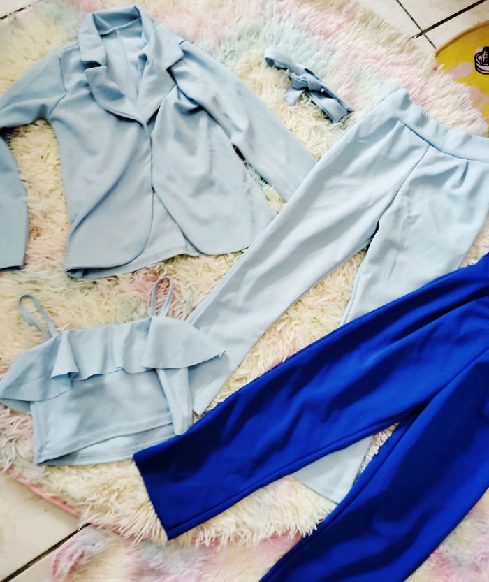 Lot ensemble chicaprie 6 ans blue mode - photo numéro 3