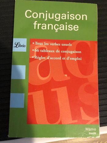 Conjugaison française Librio