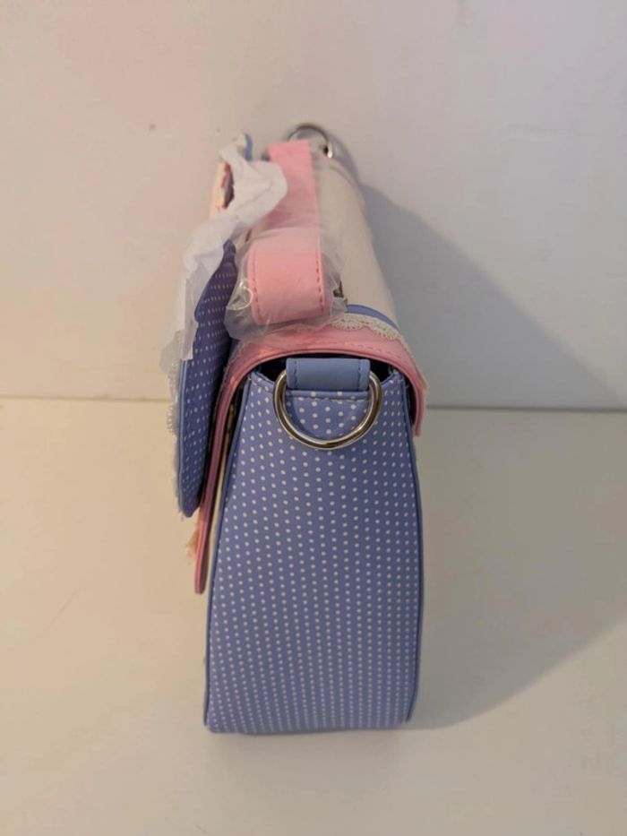 Sac bandoulière Loungefly - Minnie "Floral and Lace Ears - photo numéro 2