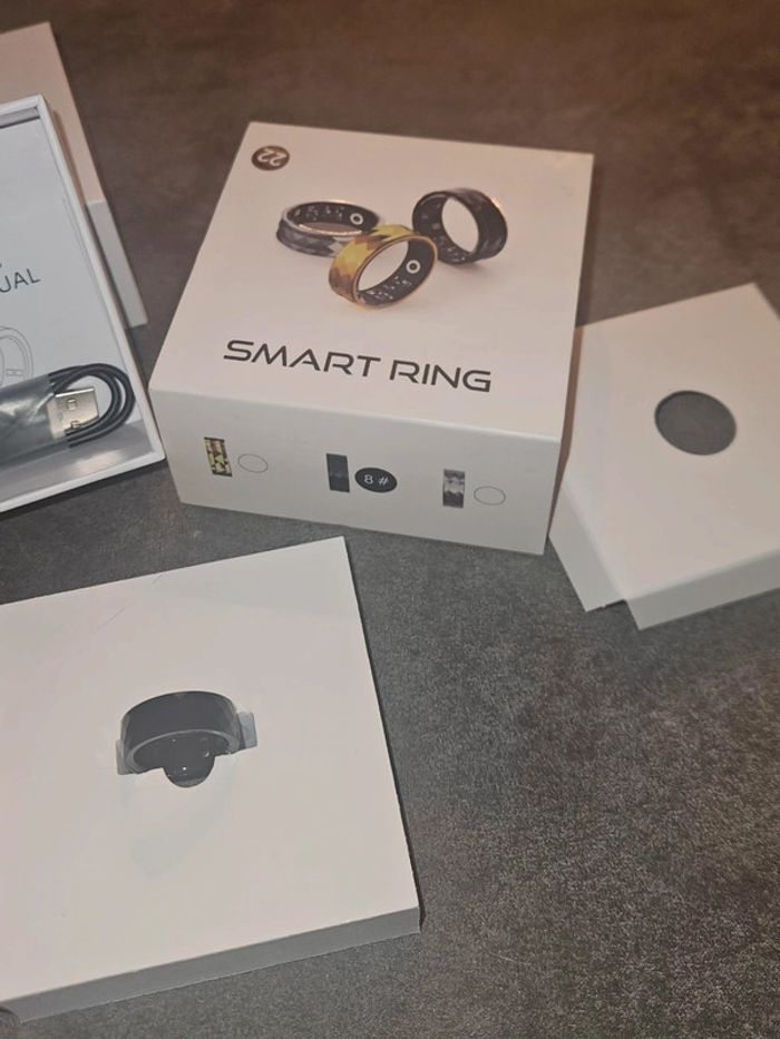 Smart ring bague neuve connectée