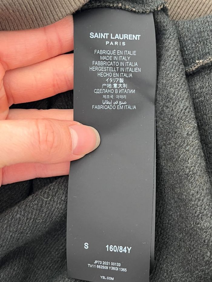 Sweat à capuche kaki Saint Laurent - photo numéro 7