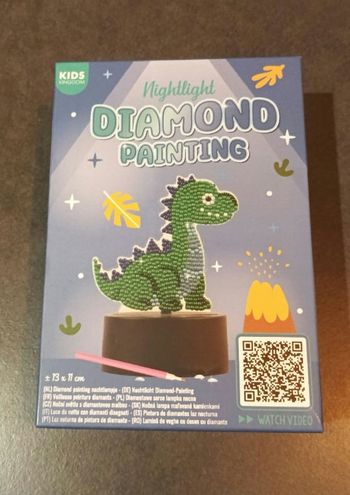 Lampe de chevet diamond painting