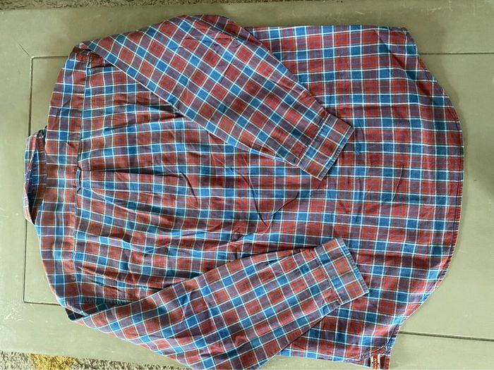 Chemise à carreaux Chevignon vintage homme taille XXL - photo numéro 17
