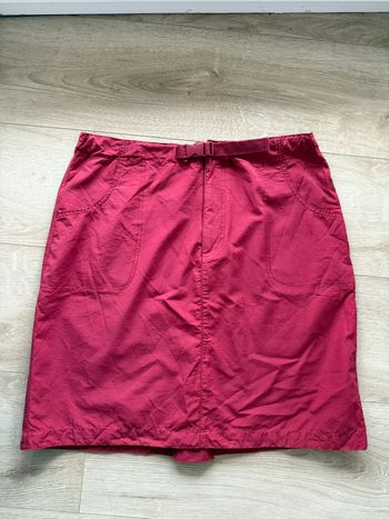 Jupe de Randonnée Columbia – Rose/Rouge – Taille M – Ceinture Intégrée