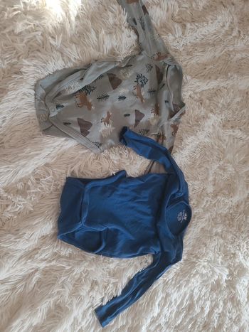 Lot bodies manche longue