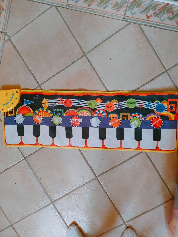 Tapis piano musical électronique