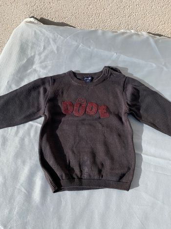 Pull garçon 9 mois