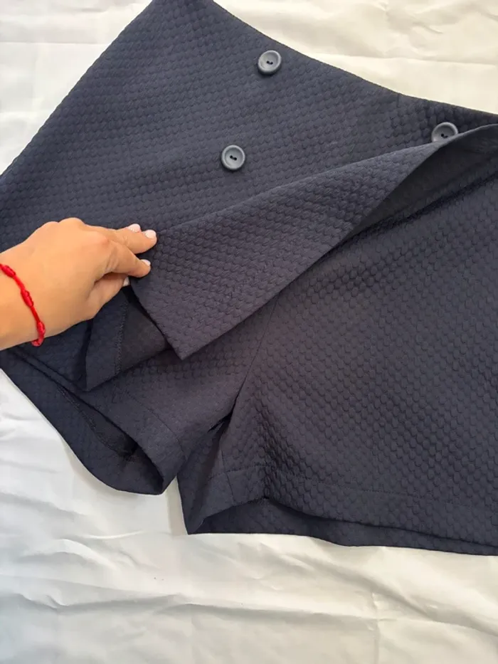 Falda pantalón azul marino - photo numéro 2