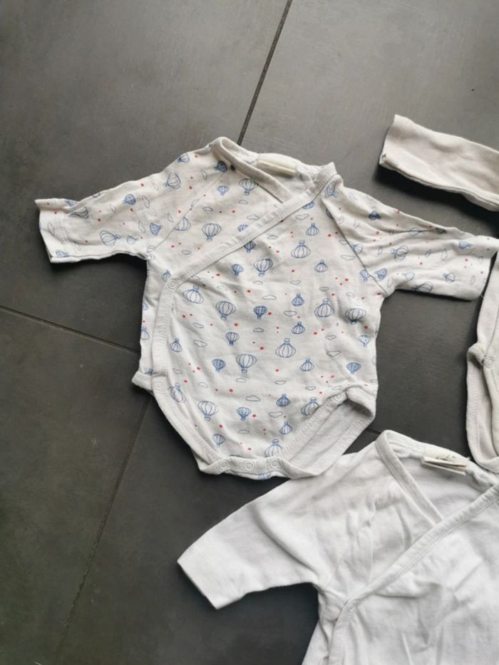 Lot de 3 bodys naissance - photo numéro 3