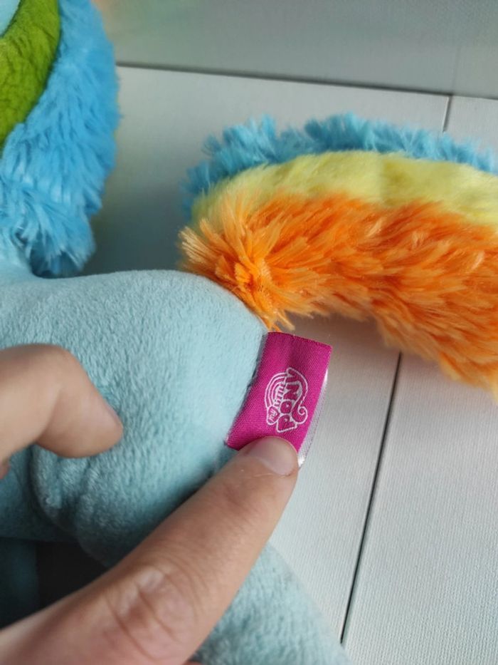 My little Pony g4 plush softies soft toy rainbow dash - photo numéro 8