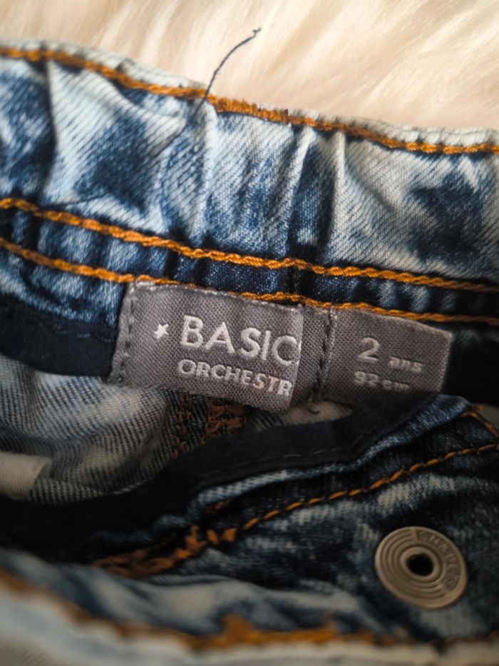 💙 Jupe en jean Orchestra motif étoiles 2 ans 💙 - photo numéro 2