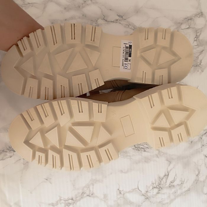 Texto bottines en daim crème beige - photo numéro 7