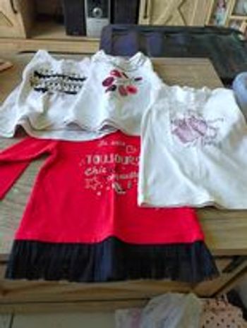 lot tee shirts 18 mois