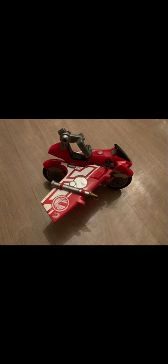 Transformer moto rouge power rangers collector - photo numéro 2