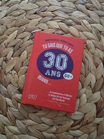 Mini livre thème 30 ans