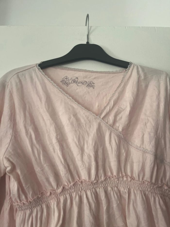 Blouse okaidi rose - photo numéro 2