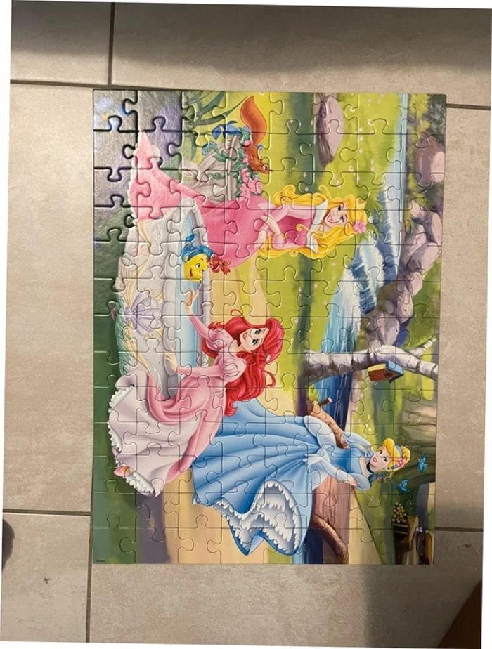 Puzzle 100 pièces Disney princesses - photo numéro 3