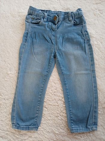 Pantalon en jeans fille taille 18 mois
