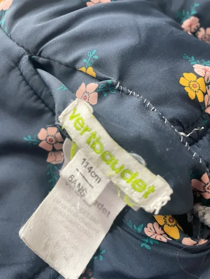 Veste réversible Vertbaudet fille 6 ans - photo numéro 7