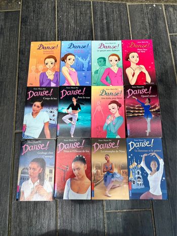 Lot de 12 Livres Danse pour enfants