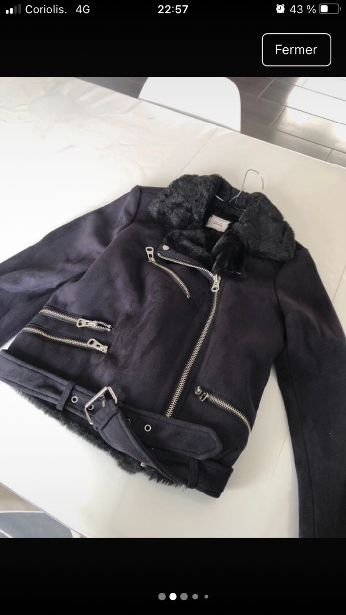 Blazer doux noir -tout neuf - photo numéro 2