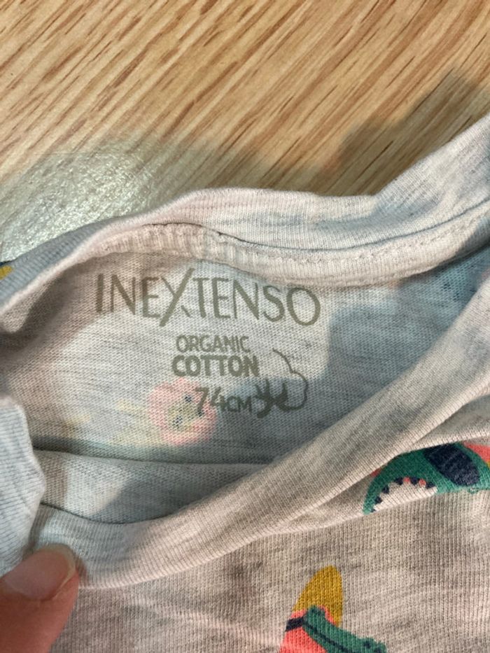 Tenue pantalon et t-shirt manche courte 9 mois - photo numéro 7