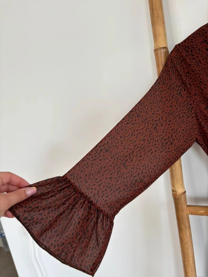 Robe motif léopard taille S - photo numéro 3