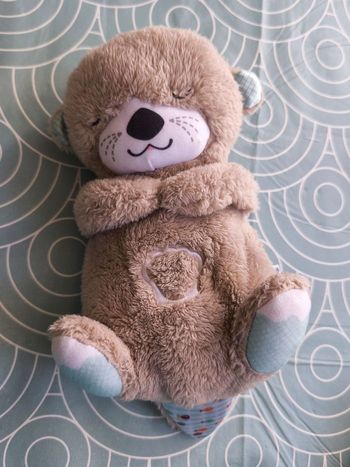 Fisher-Price - Ma Loutre Câlins Bonne Nuit - Jouet D'Eveil - Dès La Naissance