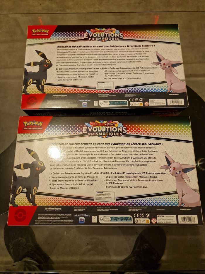 Coffret premium avec Figurine évolutions Prismatiques  fr - photo numéro 2