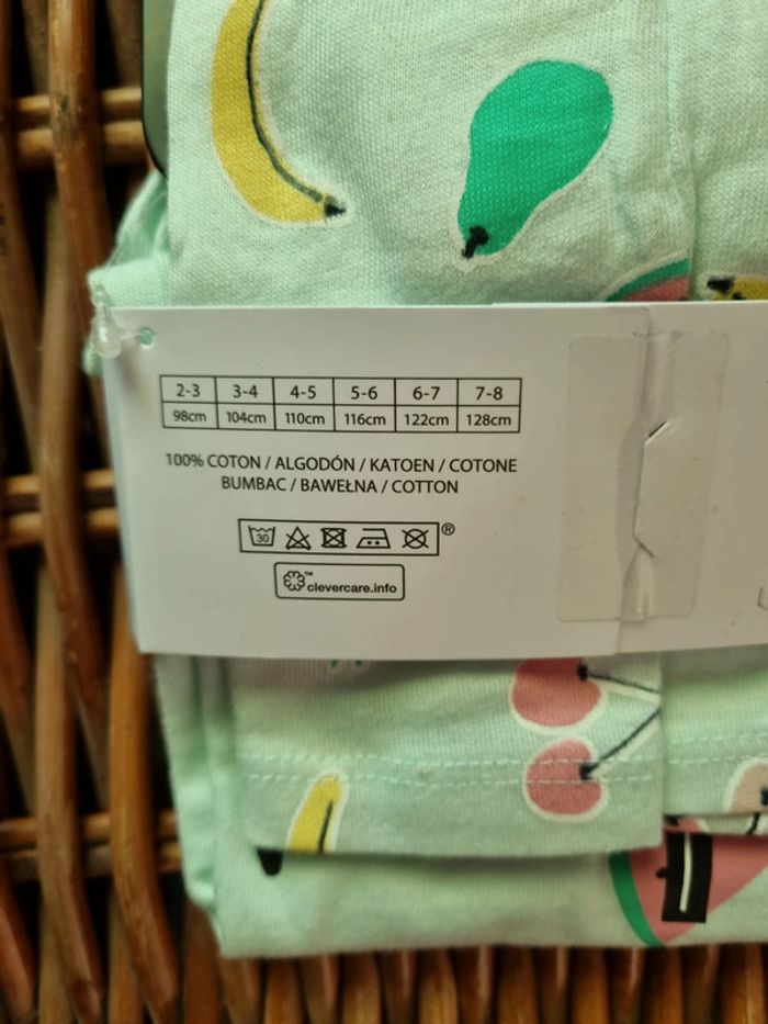 Lot de 2 pyjashorts en coton bio 3/4 ans - photo numéro 7