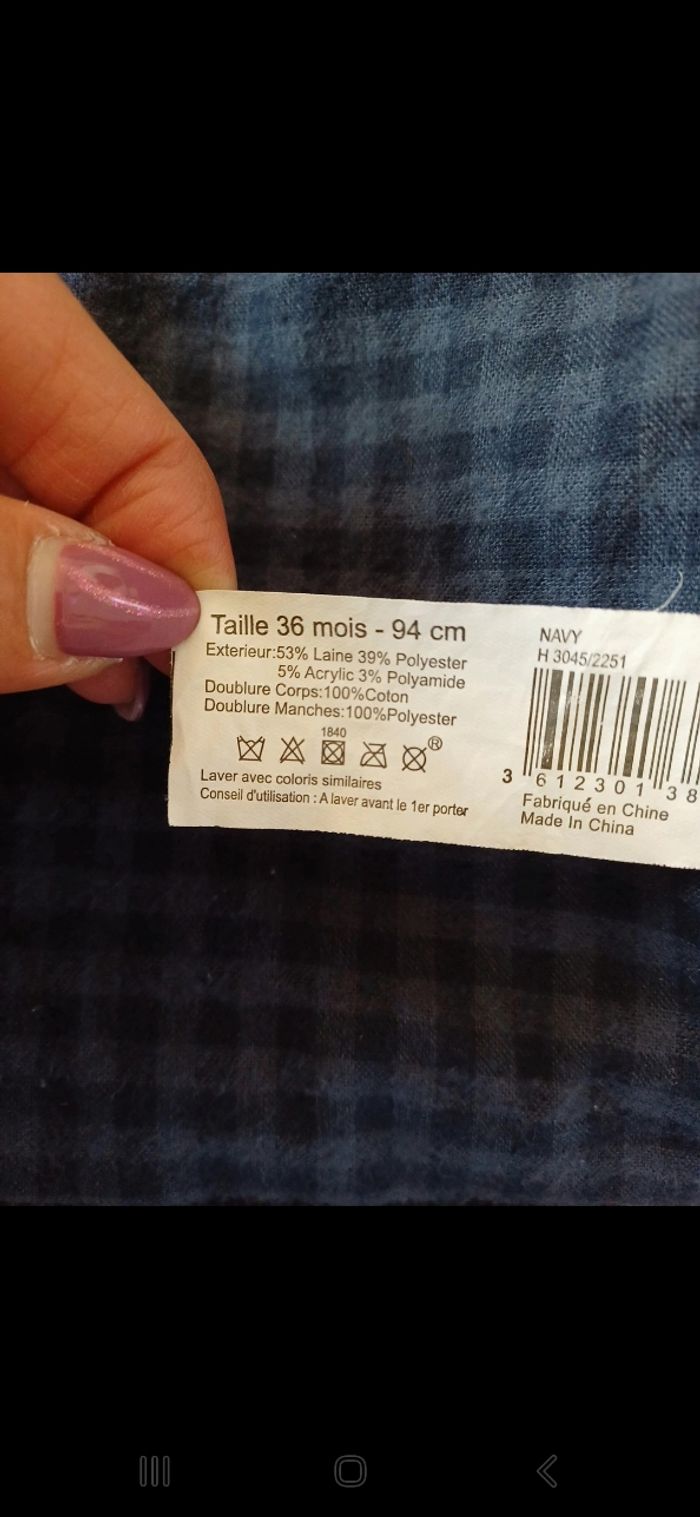 Manteau 3 ans - photo numéro 8