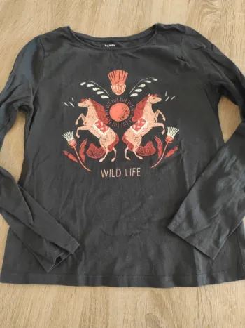 Tee shirt fille kiabi