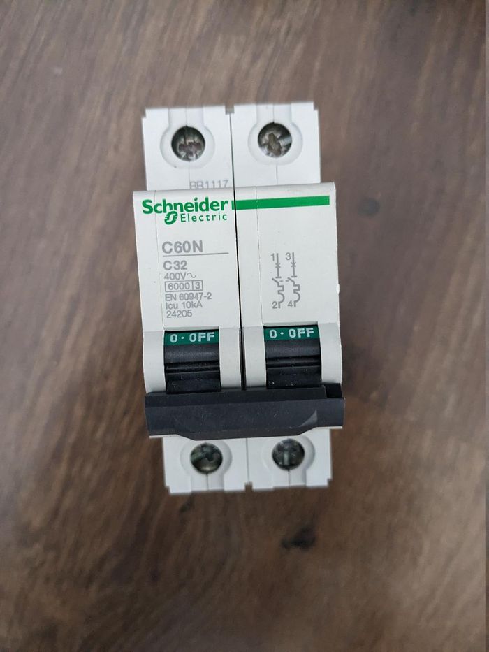 Disjoncteur C60N Schneider - lot de 3 possible