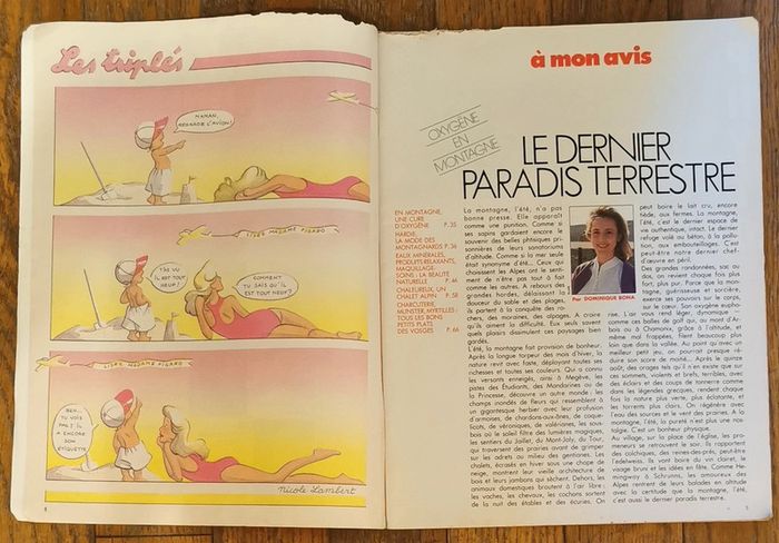 Ancien magazine Madame figaro 1987 N°13343 vintage - photo numéro 3