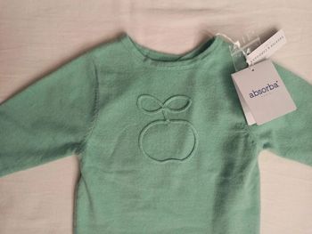Pull & cardigan 2 en 1 Absorba 12 mois neuf