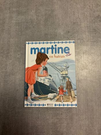 Livre Martine en bateau