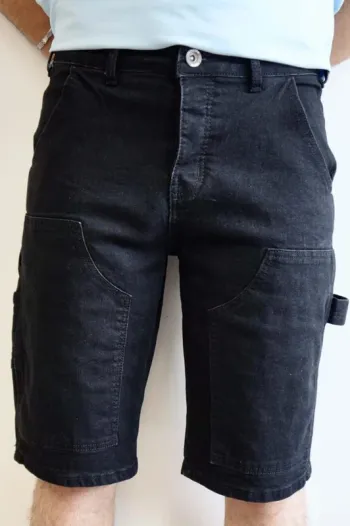 Short en jeans