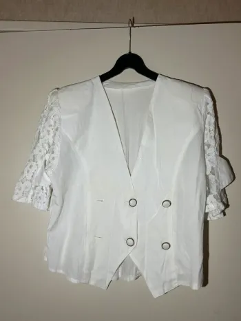 Blazer blanc vintage