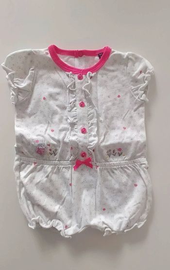 Combishort plage bébé fille Sergent Major 6 mois