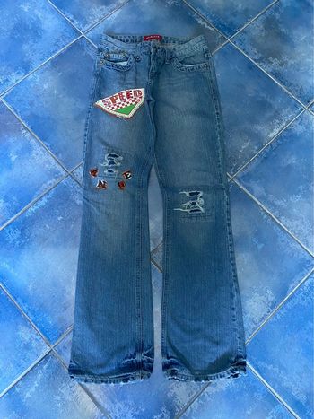 Jean troué fashion