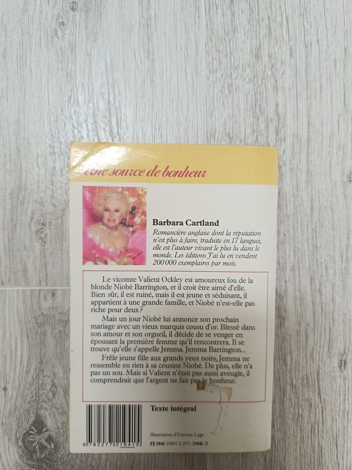 Livre de Barbara Cartland - photo numéro 2