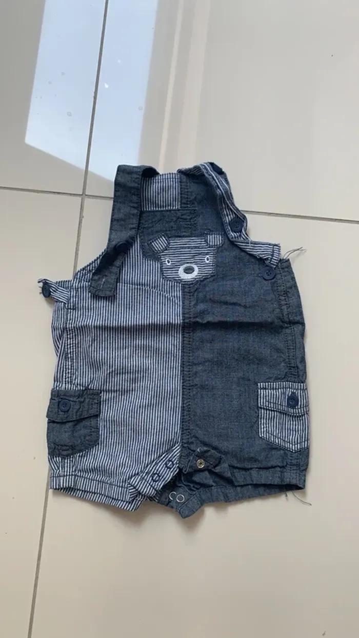 Salopette été 12 mois