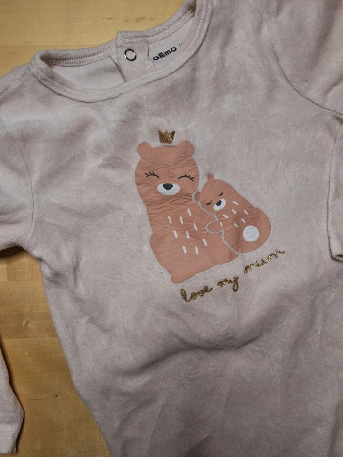 Pyjama pour fille taille 24 mois Marque Gémo très bon état - photo numéro 4
