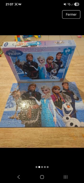 Puzzle Reine des Neiges 