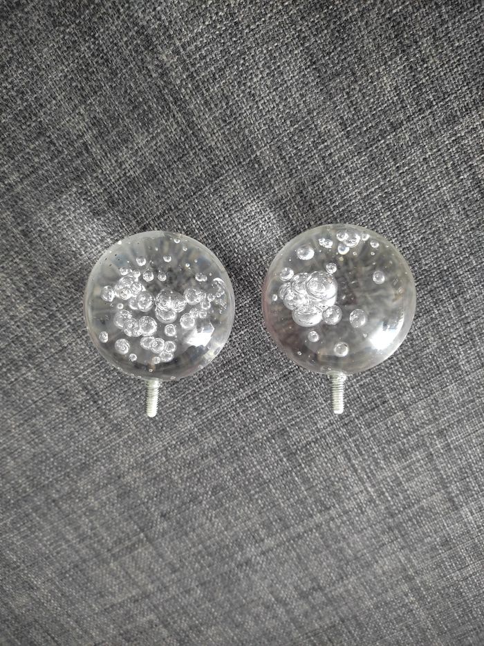 Embouts pour tringle à rideaux - photo numéro 2