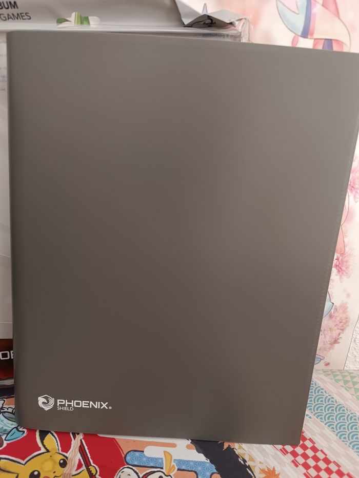 PHOENIX SHIELD - Album gris fermeture élastique - 396 places - NEUF - photo numéro 2