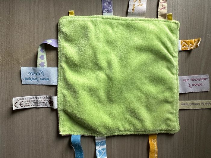 Doudou étiquette plat - photo numéro 6