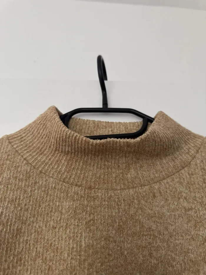 Pull jaune/beige Amisu - photo numéro 5