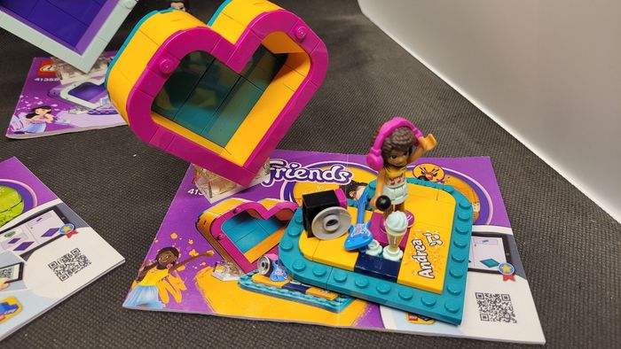 Lot de 3 cœurs Lego Friends 41354/41355/41358 - photo numéro 4